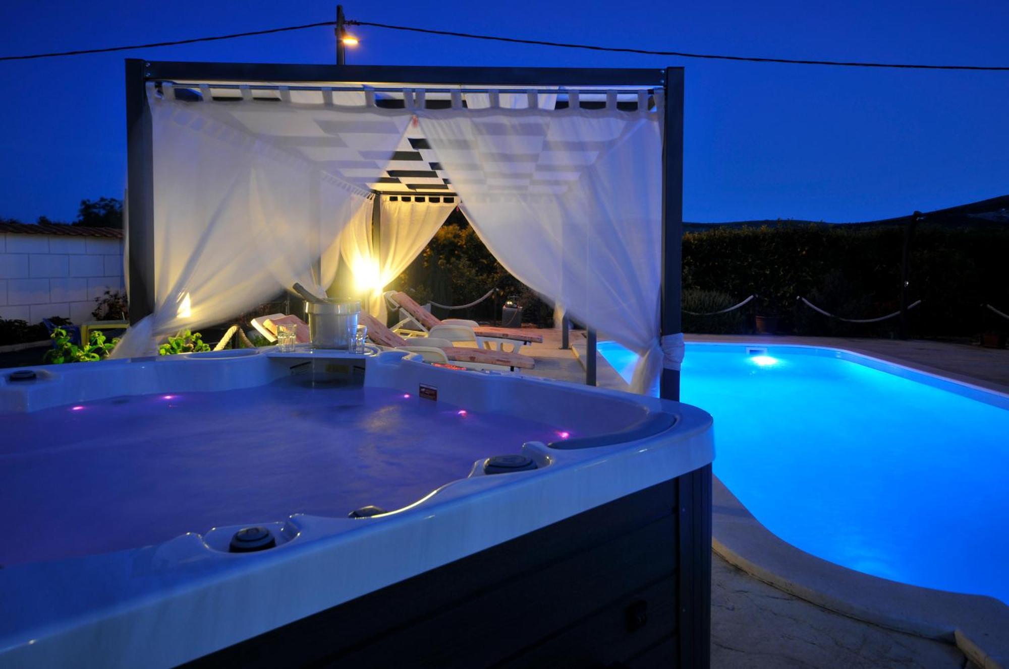 Holiday Home Near Trogir Kaštel Štafilić Eksteriør bilde